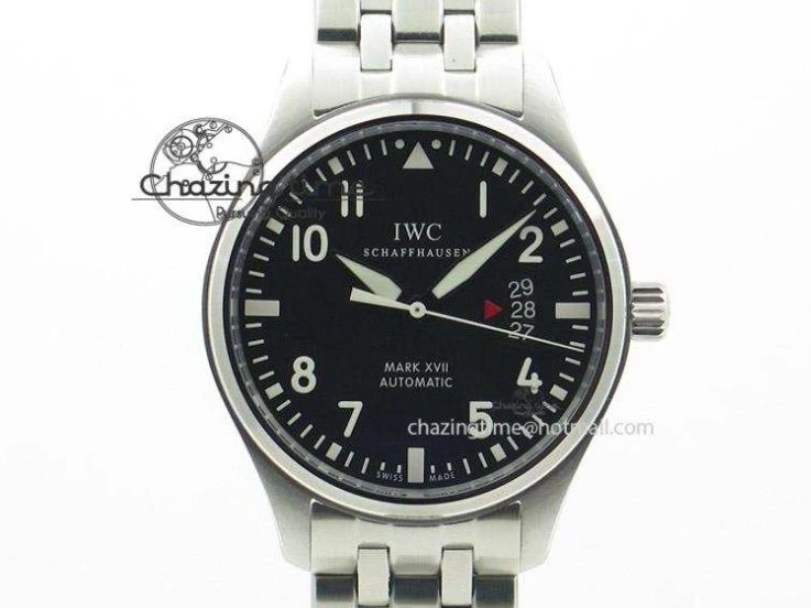 MIROTIME 0423 Mark XVI 1:1 Best Edition MK Maker SS Black Dial A2892 On Black Leather Strap Chic 7371